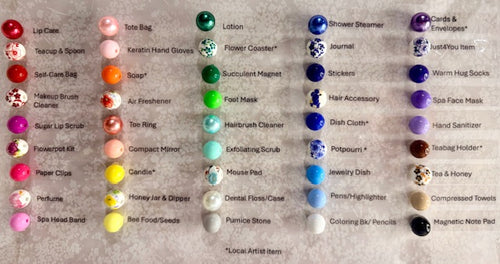 Petal Pause scoop baskets