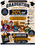 Graduation Scoop Basket - Limited number